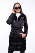 Куртка женская с пайетками 120PSKL6721 черный