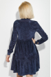 Платье женское с юбкой воланами 78PD5074 темно-синий