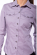 Рубашка женская с длинным рукавом 118P082 серый