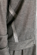 Спортивный костюм с капюшоном 11P487-1 серый-меланж