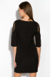 Платье с кружевом 136P691 черный