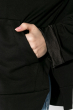 Толстовка (батал) женская, с капюшоном 82PD373 черный