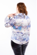 Шифоновая женская блуза 118P065-1 молочно-голубой