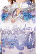 Шифоновая женская блуза 118P065-1 молочно-голубой