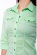 Рубашка женская 118P278 светло-салатовый
