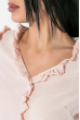 Блузка женская с открытыми плечами 72PD150 персиковый