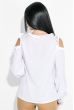Блузка женская с открытыми плечами 72PD150 белый