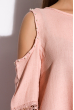 Блуза женская с открытыми плечами 147P001-1 пудрово-розовый