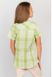 Рубашка женская стильная 554KC001-1 junior оливково-молочный
