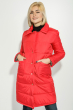 Пальто женское на синтепоне 72PD211 красный