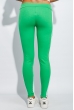 Брюки женские с лампасами 424F001 салатово-белый