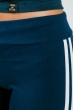 Брюки женские с лампасами 424F001 сине-белый