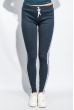 Брюки женские с лампасами 424F001 джинс