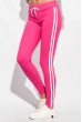 Брюки женские с лампасами 424F001 розовый