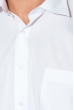Рубашка мужская однотонная, с длинным рукавом 50P3140-1 белый