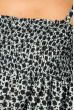 Блуза женская стильная 266F011-11 серо-черный