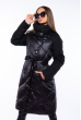 Стильное стеганое пальто 120PSKL6152 черный