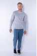Пуловер 606F2011 серый