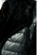 Куртка женская с меховым воротником  19PL159 черный