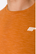 Лонгслив мужской  516F027 оранжевый меланж