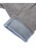 Перчатки женские светло-серые 11P438-3 светло-серый меланж