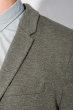 Пиджак мужской классический 197F027 серый