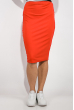 Костюм женский (юбка, блузка) 110P667 красный , полоска