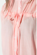 Рубашка женская с завязками на груди 64PD337-1 персиковый