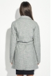 Кардиган женский теплый 64PD304 серый меланж
