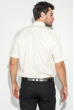 Рубашка мужская однотонная, классический воротник 50P0300 айвори
