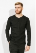 Джемпер мужской на пуговицах удлиненный 713K004 черный