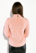 Блузка женская однотонная,с пуговицами  87PV217 розовый
