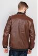 Куртка мужская классика экокожа 636K001 светло-коричневый
