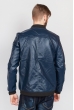 Куртка мужская классика экокожа 636K001 темно-синий