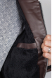 Куртка мужская классика экокожа 636K001 коричневый