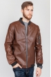 Куртка мужская классика экокожа 636K001 светло-коричневый
