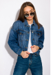Куртка женская джинсовая 120PFANG806 светло-синий