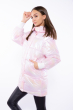 Куртка женская с перламутровым оттенком 120PSKL1960 бледно-розовый