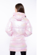 Куртка женская с перламутровым оттенком 120PSKL1960 бледно-розовый