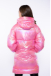 Куртка женская с перламутровым оттенком 120PSKL1960 розовый