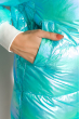 Куртка женская с перламутровым оттенком 120PSKL1960 голубой