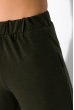 Комплект (кардиган, топ и штаны) женский 120PSS008 темный хаки