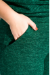 Костюм женский 120PMA1839 зеленый меланж