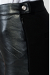 Лосины женские со вставками из экокожи 211V002 черный
