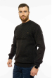 Пуловер однотонный 85F226 темно-серый