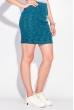 Юбка женская с лампасами 467F002 изумрудный