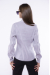 Рубашка женская 118P358 бело-серый