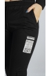 Брюки спортивные женские черные 85F571-1 черный
