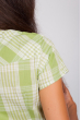 Рубашка оливковая женская 554KG001-1 оливково-молочный