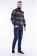 Кофта с воротом на молнии 609F67 грифельный